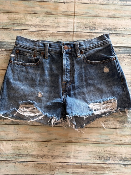 Free People Pants - Free People We The Free Now Or Never Denim Shorts Size 26